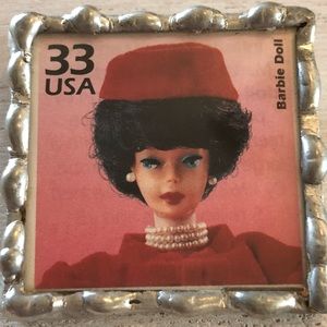 Barbie Postage Stamp Pin